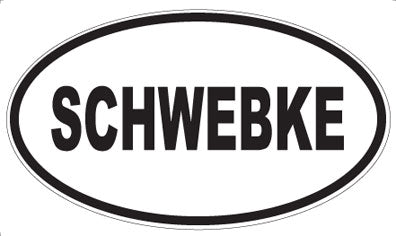 SCHWEBKE - Oval Magnet