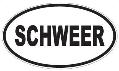 SCHWEER - Oval Magnet