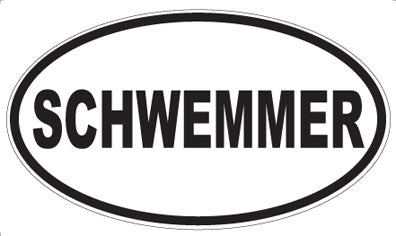SCHWEMMER - Oval Magnet