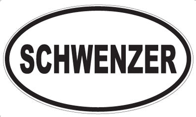 SCHWENZER - Oval Magnet