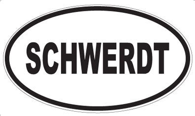SCHWERDT - Oval Magnet