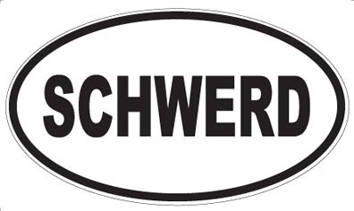 SCHWERD - Oval Magnet