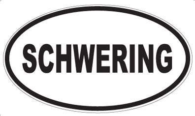 SCHWERING - Oval Magnet