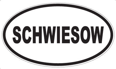 SCHWIESOW - Oval Magnet