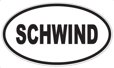 SCHWIND - Oval Sticker