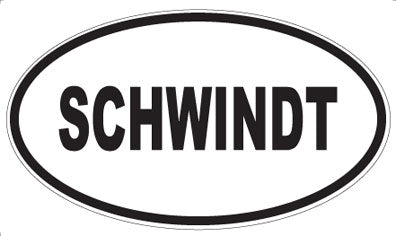 SCHWINDT - Oval Magnet