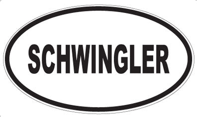 SCHWINGLER - Oval Magnet