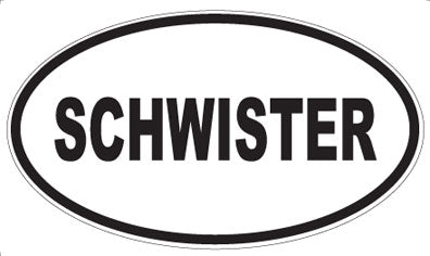 SCHWISTER - Oval Magnet
