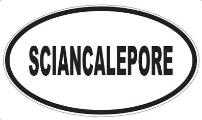 SCIANCALEPORE - Oval Magnet