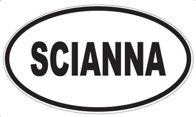 SCIANNA - Oval Magnet