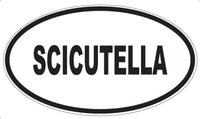 SCICUTELLA - Oval Magnet