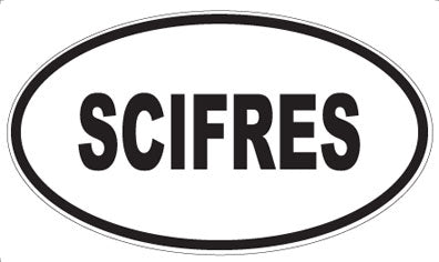 SCIFRES - Oval Magnet