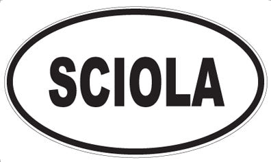 SCIOLA - Oval Magnet