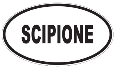 SCIPIONE - Oval Magnet