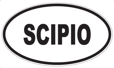 SCIPIO - Oval Magnet