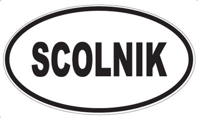 SCOLNIK - Oval Magnet