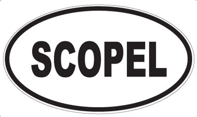 SCOPEL - Oval Magnet