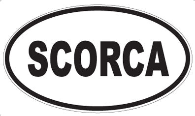 SCORCA - Oval Magnet