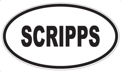 SCRIPPS - Oval Magnet
