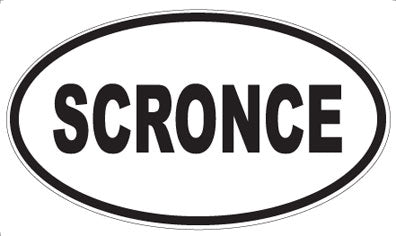 SCRONCE - Oval Magnet