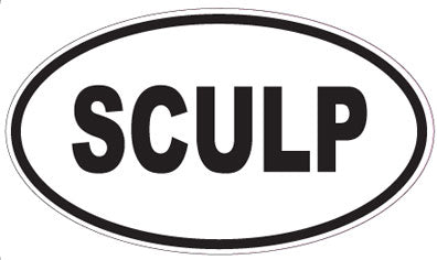 SCULP - Oval Magnet