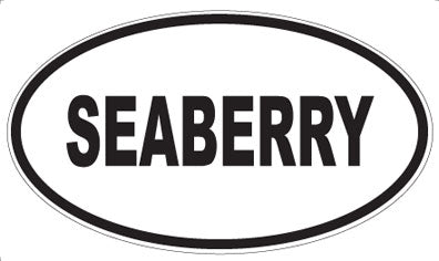 SEABERRY - Oval Sticker