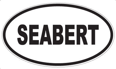 SEABERT - Oval Magnet