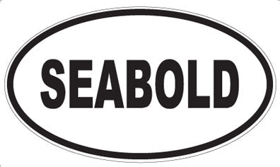 SEABOLD - Oval Sticker