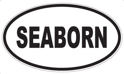 SEABORN - Oval Magnet