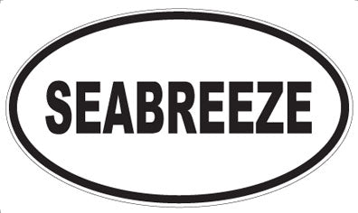 SEABREEZE - Oval Magnet