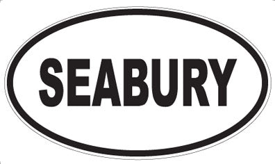 SEABURY - Oval Sticker