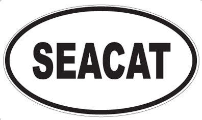 SEACAT - Oval Magnet