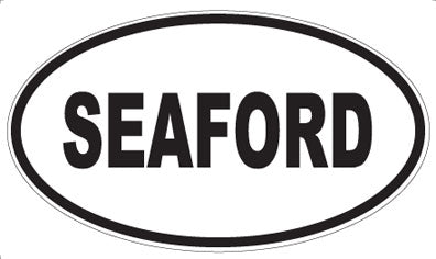 SEAFORD - Oval Magnet