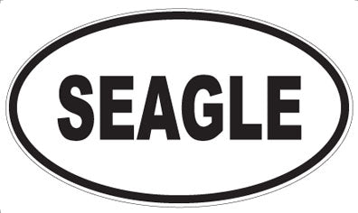 SEAGLE - Oval Magnet