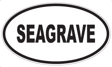 SEAGRAVE - Oval Magnet