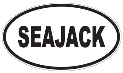 SEAJACK - Oval Sticker