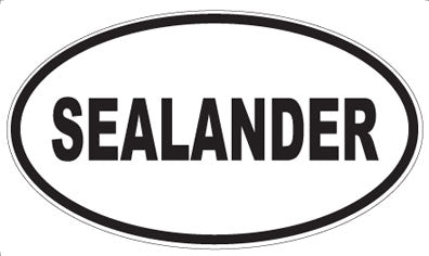 SEALANDER - Oval Magnet