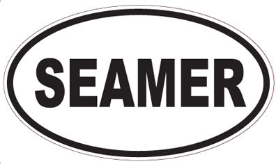 SEAMER - Oval Sticker