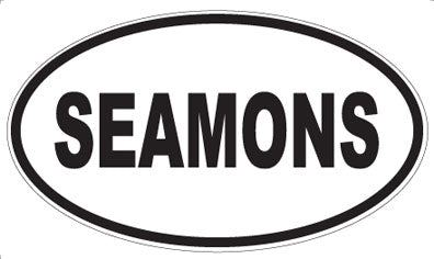 SEAMONS - Oval Magnet