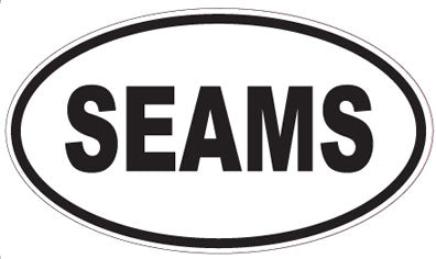 SEAMS - Oval Magnet