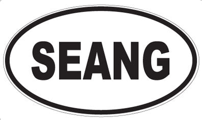 SEANG - Oval Magnet