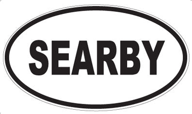 SEARBY - Oval Magnet