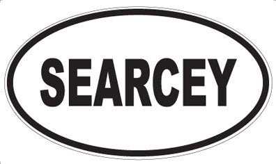 SEARCEY - Oval Magnet