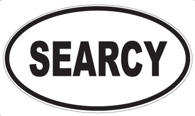 SEARCY - Oval Magnet