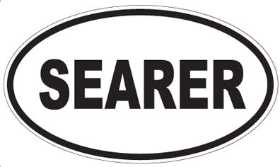 SEARER - Oval Sticker