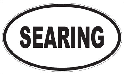 SEARING - Oval Magnet