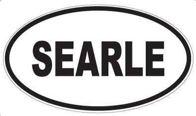 SEARLE - Oval Magnet