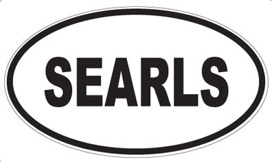 SEARLS - Oval Magnet