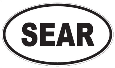 SEAR - Oval Magnet