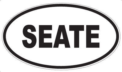 SEATE - Oval Magnet